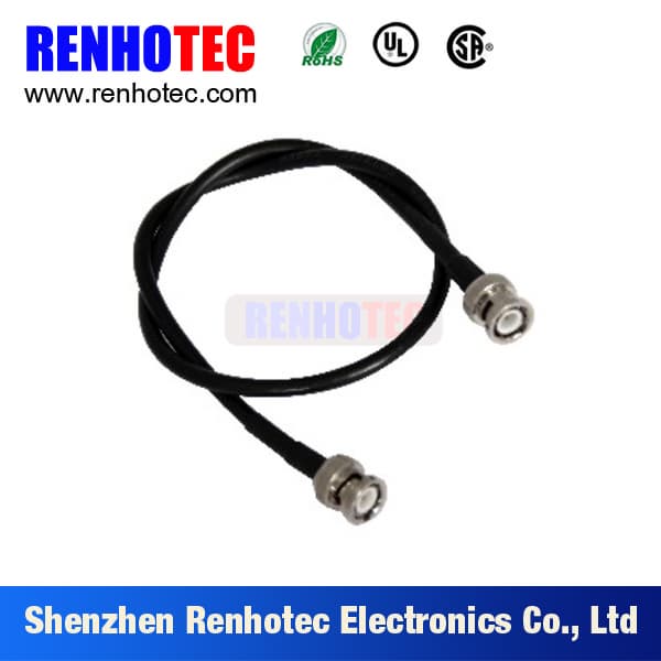 75 Ohm BNC Male Coaxial Jumper Cable RG59